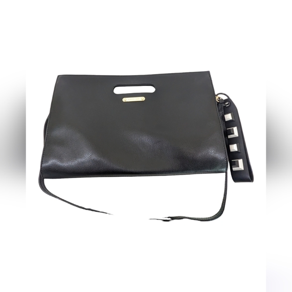 $90 Michael Kors Black Tilda XL Clutch with Removable Strap - Picture 4 of 6
